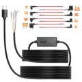 Vantrue 11.5ft USB-C Hardwire Kit (12V–24V to 5V) with Acc Functionality, Low Voltage Protection for N4(S)/N4 Pro(S)/N5(S)/N2X/E1 Pro/E360/ACE/E1 Lite/E2/S1 Pro(MAX) by VANTRUE