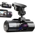 VANTRUE N4 3 Channel Dash Cam, 4K+1080P Dual Channel, 1440P+1440P+1080P Front Inside Rear Three Way Triple Car Dash Camera, IR Night Vision, Capacitor, 24 Hours Parking Mode,… by VANTRUE