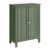 VASAGLE Floor Storage Cabinet, Freestanding Storage Unit with 2 Adjustable Shelves, for Bathroom Living Room Dining Kitchen, 11.8 x 23.6 x 31.5 Inches, Forest Green UBCB060C01 by VASAGLE