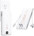 VEEKTOMX Portable Charger with Built in Cables 10000mAh, Power Bank for iPhone with Wall Plug, Travel Essential Fast Charging USB C Slim External Battery Pack for iPhone… by VEEKTOMX