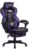 Vonesse Gaming Chair for Adults,Computer Chair with High Back,Big and Tall Gaming Chairs with Footrest and Massage,Reclining Gamer Chair(Purple/Black) by Vonesse
