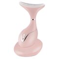 VRAIKO Iris Neck Face Massager, Pro Face Sculpting Tool with Charging Base, All-in-1 Facial Device for Enhanced Absorption, Radiance, Contouring, Elasticity, Home Facial Spa (Pink) by VRAIKO
