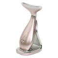 VRAIKO Lily Neck Face Massager, Skin Rejuvenation Beauty Massager, 3-in-1 at-Home Facial Spa Tool, Lifting, Toning and Tightening for a Radiant Appearance (Rose Gold) by VRAIKO