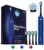 Wagner Stern VibroWave Plus Oscillation & Vibration Sonic Electric Toothbrush with 4 Brush Heads. IPX7 Waterproof. by Wagner Stern