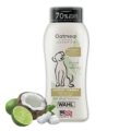 Wahl USA Dry Skin & Itch Relief Pet Shampoo for Dogs – Oatmeal Formula with Coconut Lime Verbena Scent & Pet Friendly Formula, 24 Oz – Model 820004A by Wahl