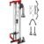 Wall Mount Cable Station, WM1 Cable Crossover Machine with 17 Positions, High and Low Cable Crossover Machine with Removable Footplate for Garage Home Gym by Goimu