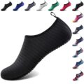 Water Shoes for Women Men Quick-Dry Aqua Socks Swim Beach Barefoot Yoga Exercise Wear Sport Accessories Pool Camping Must Haves Adult Youth Size by ATHMILE