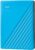 WD 4TB My Passport, Portable External Hard Drive, Blue, backup software with defense against ransomware, and password protection, USB 3.1/USB 3.0 compatible – WDBPKJ0040BBL-WESN by WD