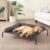 WESTERN HOME Cooling Elevated Dog Bed for Large Dogs, Portable Indoor & Outdoor Raised Dog Bed with Breathable Mesh, Chew Proof Pet Hammock Cots with Removable and Waterproof… by WESTERN HOME
