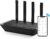 WiFi Router- AC2100 Dual-Band Smart Wi-Fi Router Upgrades to 2033 Mbps (5G) High-speed, Features MU-MIMO, 4 Gigabit LAN Ports, ONE SSID, Parental Control, Lifetime Internet… by rockspace