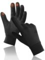 Winter Gloves Women Men Cold Weather Touch Screen 3-Layers liner Glove for Running, Cycling, Biking, Hiking, Driving by Aerynx