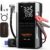 WOLFBOX 4000A Jump Starter with 160PSI Air Compressor, 12V Car Battery Booster, 65W Fast Charge, 24000mAh Portable Tire Inflator, LED Display for 10L Gas & 10L Diesel Engines,… by WOLFBOX