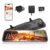 WOLFBOX G840S 12″ 4K Mirror Dash Cam Backup Camera, 5.8GHz WiFi Smart Rearview Mirror for Cars & Trucks, Front and Rear View Dual Cameras, Night Vision, Parking Assistance,… by WOLFBOX