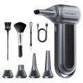 WOLFBOX MF100 Electric Air Duster-150000RPM Super Power Cordless Air Duster, Rechargeable Brushless Motor Durable Blower, 3-Gear Adjustable Dust Blower for Computer, Keyboard,… by WOLFBOX