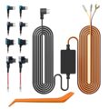 WOLFBOX USB C Hardwire Kit for G850PRO/G840S/G930/G850/G900/G840H/i07/i17/X5/X3 Dash Cam, not Suitable for G890/G900 PRO/G900 Tripro, Parking Monitor with Multiple Size connectors by WOLFBOX