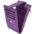 Women’s RFID Slim Card Holder Wallet: Thin Bifold with Multi-Card Case & Zipper Coin Pocket Purse (Deep Purple) by Chelmon