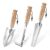 WORKPRO Garden Tool Set, 3 Pcs Gardening Hand Tools with Wood Handle, Weed Puller, Crack Weeder, Hand Trowel, for Planting, Digging, Weeding, Ideal Gardening for Women & Men by WORKPRO