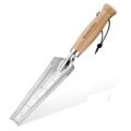 WORKPRO Garden Trowel with Wood Handle, Stainless Steel Narrow Hand Shovel, Multi- Use Flat Garden Trowel for Planting, Weeding, Transplanting, Digging, Small Weeding Knife for… by WORKPRO