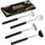 XKOS 4 Pack Different Back Scratcher Portable Telescoping with Rubber Handles, Extendable Metal Back Massager Tool with Beautiful Box, Stocking Stuffers for Men Women Adults… by XKOS