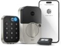 Yale Assure Lock 2 Touch Deadbolt, Satin Nickel Key-Free Smart Entry Door Lock with Z-Wave (ZW3) Connected Touchscreen Keypad for Code Entry and Remote Access, YRD430-F-ZW3-619 by Yale