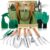 YAUNGEL Gardening Tools – 10 Pcs Garden Tool Set Heavy Duty Stainless Steel Garden Supplies Hand Tools with Wooden Handle, Storage Tote Bag, Gardening Gifts for Women and Men by YAUNGEL