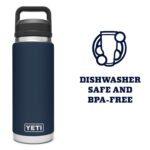 YETI Rambler 26 oz Bottle, Vacuum Insulated, Leakproof, Stainless Steel with Chug Cap by YETI