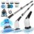 YKYI Electric Spin Scrubber,Cordless Cleaning Brush,Shower Cleaning Brush with 8 Replaceable Brush Heads,Power Scrubber 3 Adjustable Speeds,Adjustable & Detachable Long… by YKYI