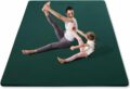 YOTTOY Large Yoga Mat (75 * 52 * 1/2inch),Extra Wide TPE Exercise Mat,Non-Slip Workout Mat for Pilates, Fitness, Barefoot, Home Gym Studio with Strap and Towel by YOTTOY