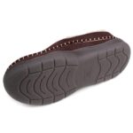 Zigzagger Men's Slip On Moccasin Slippers, Indoor/Outdoor Warm Fuzzy Comfy House Shoes, Fluffy Wide Loafer Slippers by Zigzagger